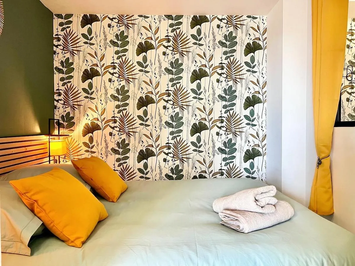 Appartement Baux'M Chic - Alpilles, Grand Studio Cosy, Clim, 4 Personnes